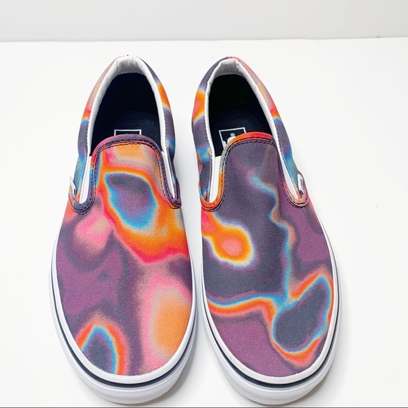 Vans Slip-On Dark Aura tie dye white Sneaker skate - Picture 3 of 11